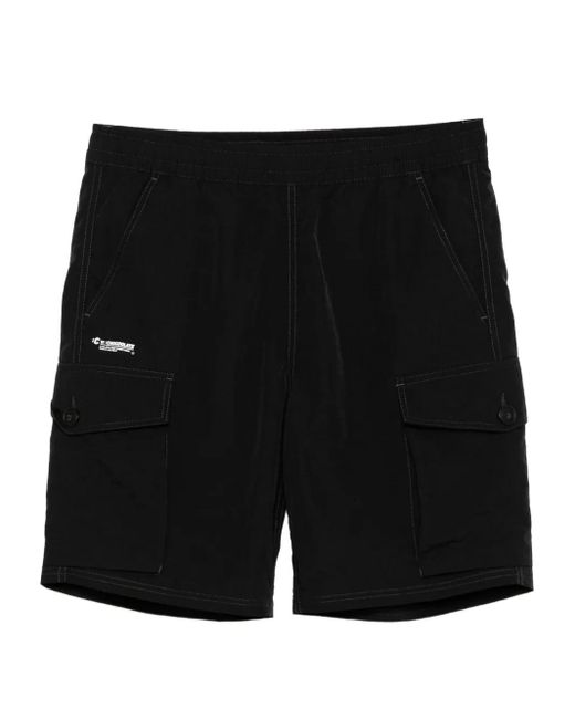Chocoolate Black Cargo Shorts for men