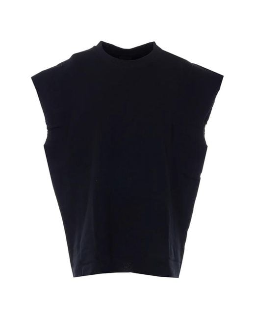 Thom Krom Blue Sleeveless Top for men
