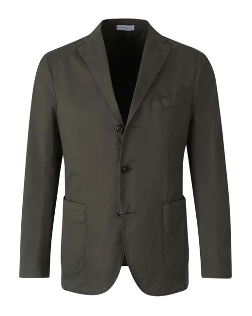 メンズ Boglioli シングルジャケット Black