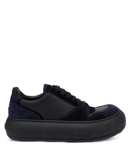Moschino Black Chunky-Sole Sneakers for men