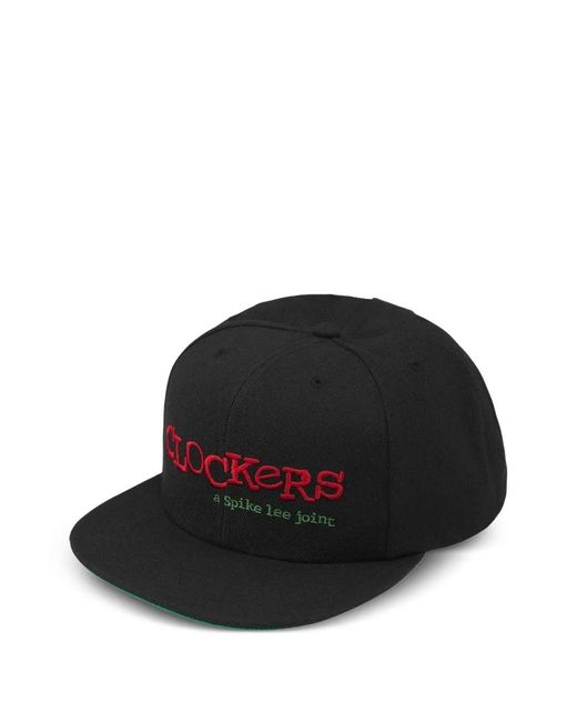 Supreme Black 40 Acres Clockers 6-Panel Cap for men