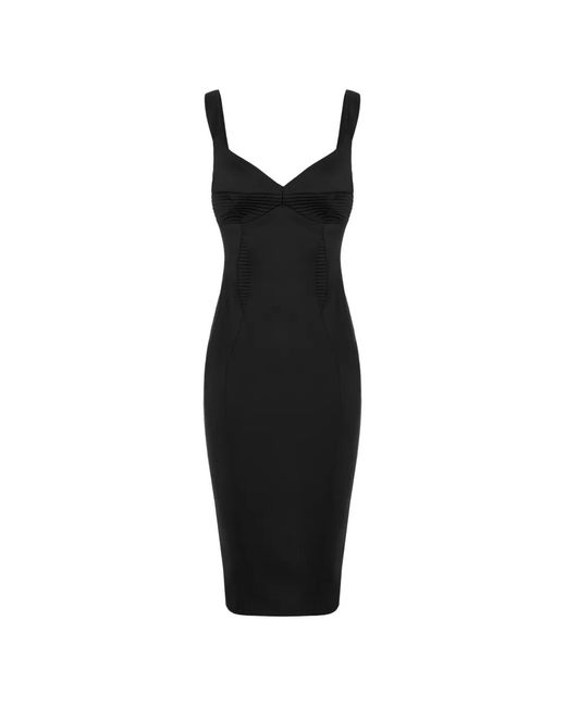 Murmur Black Haze Midi Dress