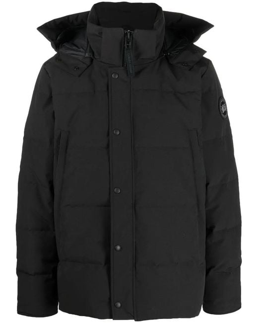 Canada Goose Black Wyndham Parka for men