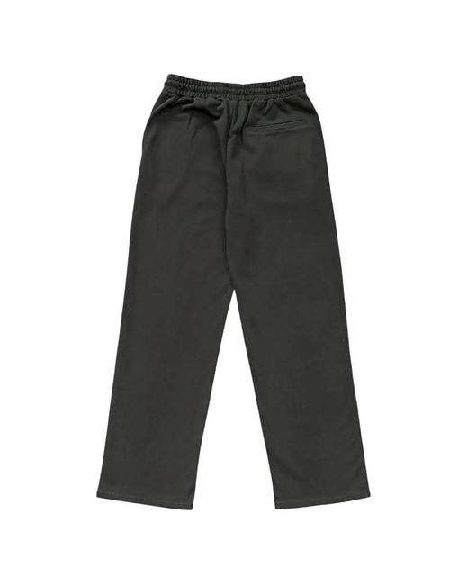 Bottega Desires Gray Logo-Patch Drawstring Track Pants for men