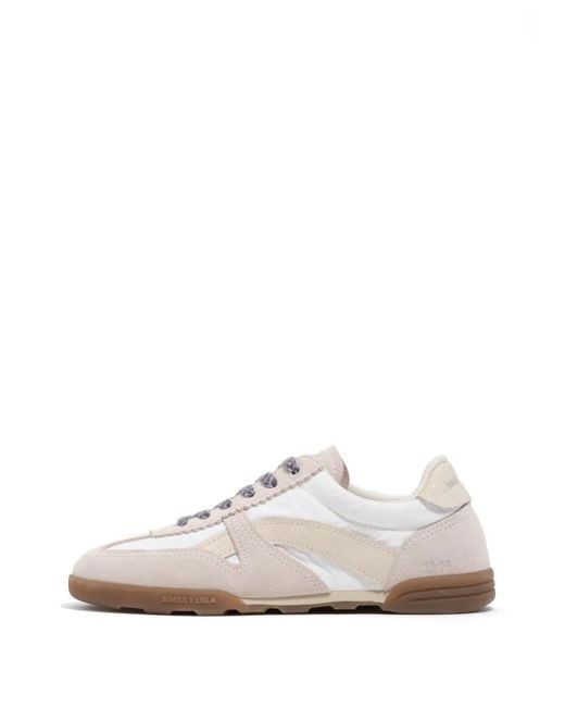 Bimba Y Lola White 13 16 Lace-Up Fastening Sneakers