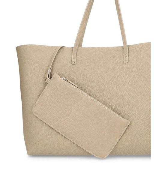 Borsa Tote Piccola di Fendi in Natural