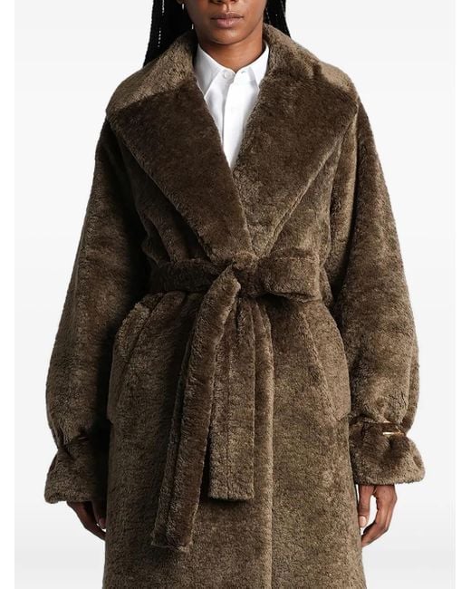 DARKPARK ベルテッド シングルコート Brown