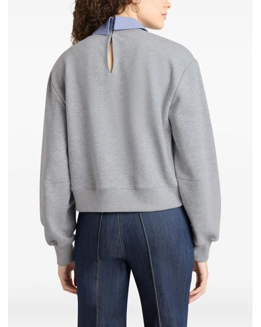 Cinq À Sept Lavina Gestreepte Sweater in het Blue