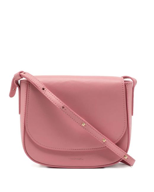 Mansur Gavriel レザー ショルダーバッグ Pink