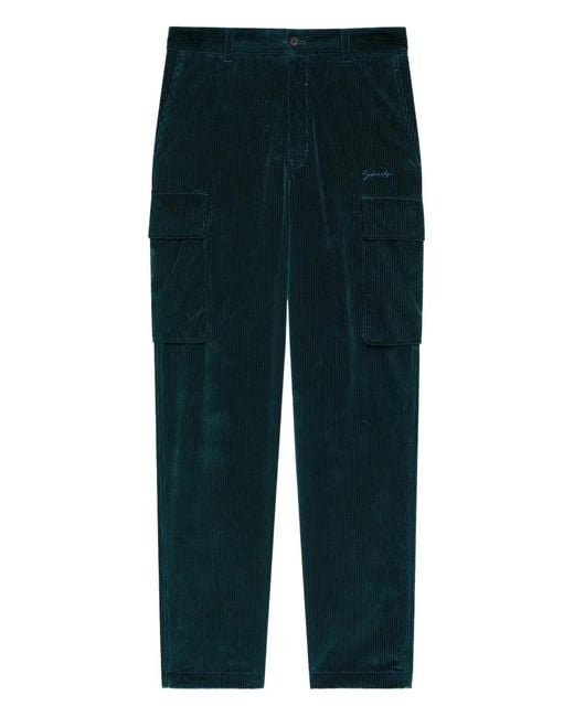 Givenchy Green Corduroy Cargo Pants for men
