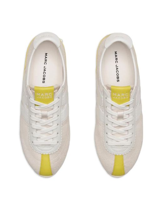 Marc Jacobs White 400 Bleecker Runner Sneakers