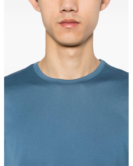 Sunspel Klassisches T-Shirt in Blue für Herren