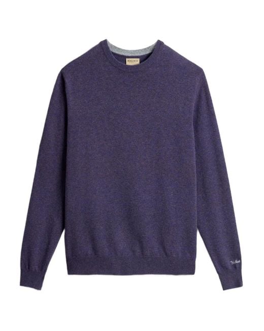 メンズ Woolrich クルーネック セーター Blue