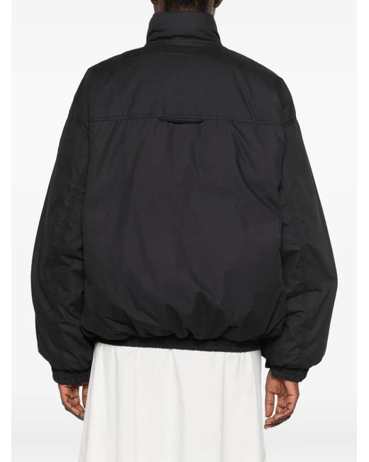 LAMRONS Black Zip-Up Jacket