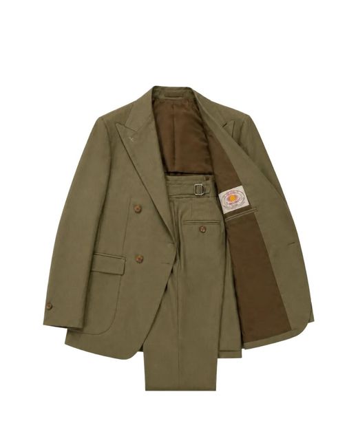 Franzese Collection Green Rolls Royce Two Piece Suit for men
