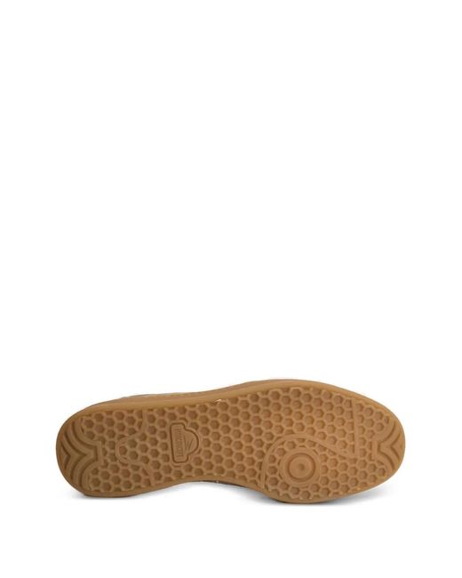 Moa Concept Brown Master Club Suede Sneakers for men