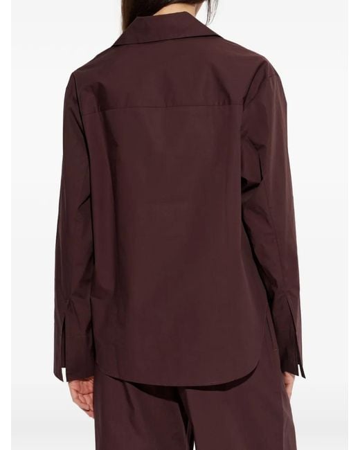 Samsøe & Samsøe Purple Sasully V-Neck Blouse