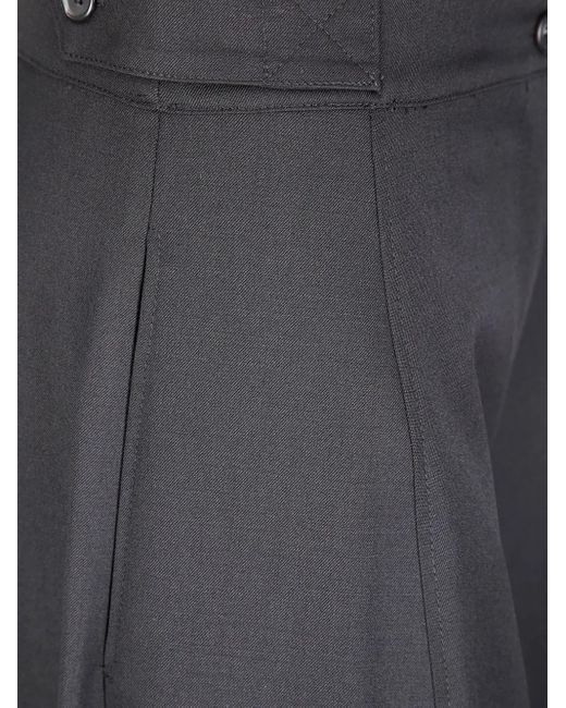 Stefano Mortari Blue Wide-Leg Trousers