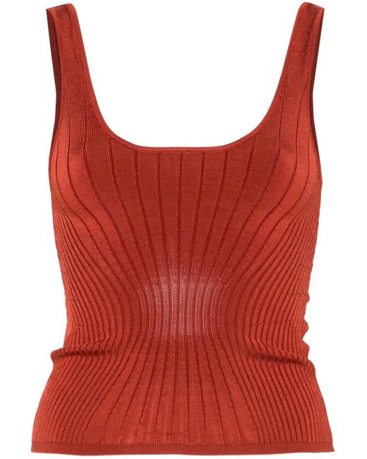 Canotta di Mugler in Red