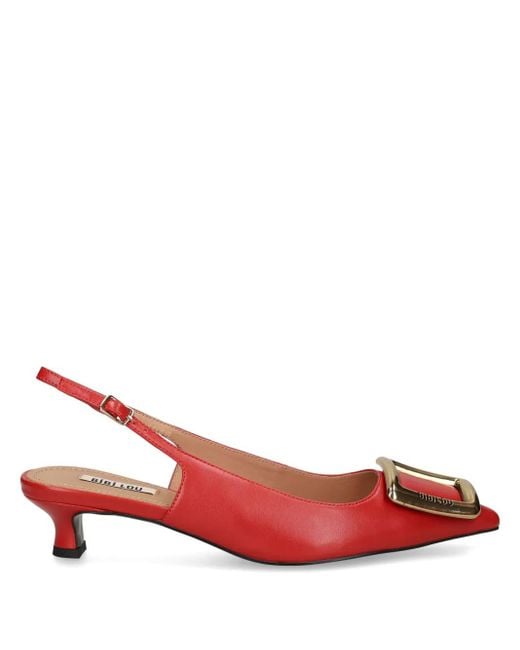 Bibi Lou Red 35Mm Poznan Pumps