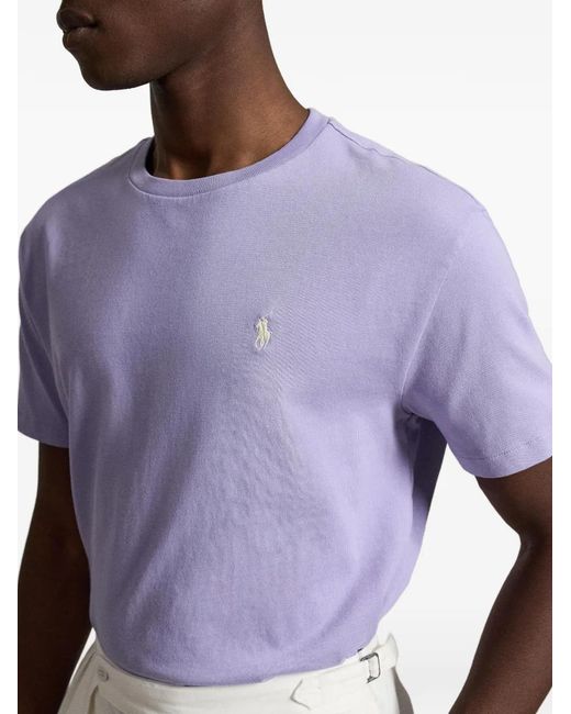 Polo Ralph Lauren Purple Pony Embroidered T-Shirt for men