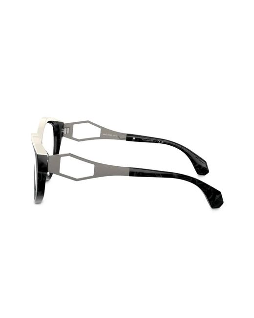 Alain Mikli Black Cat-Eye Frame Glasses