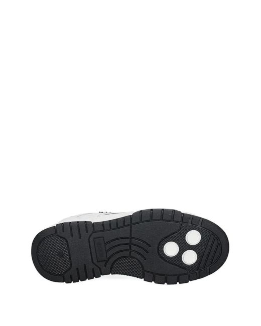 MSGM White Logo-Detail Sneakers