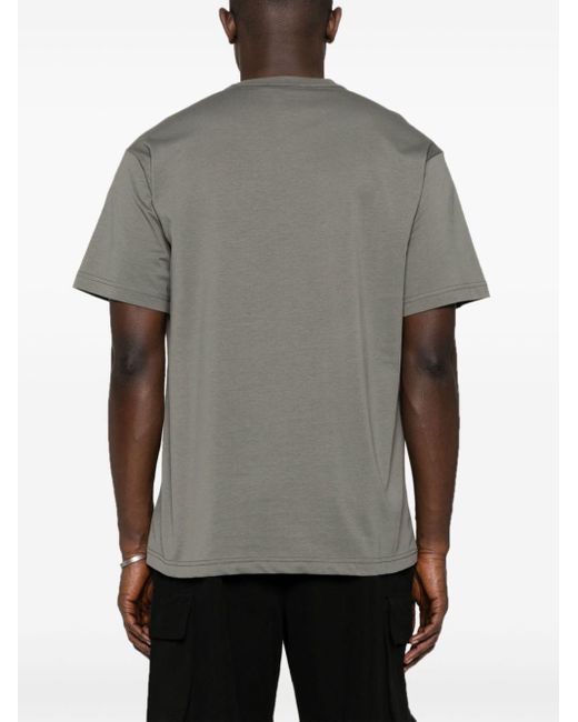 Versace T-shirt Met Logo in het Gray voor heren