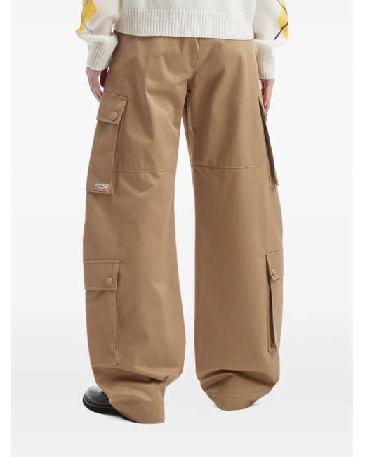 MSGM Cargo Broek in het Natural