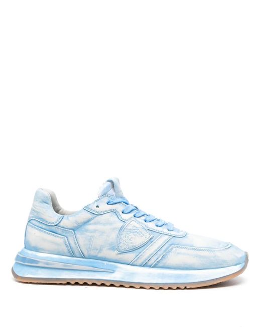 Philippe Model Blue Tropez 2.1 Logo-Patch Sneakers for men