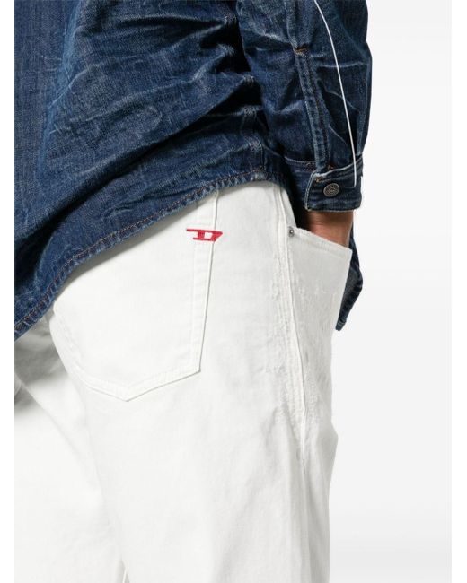 Pantalones D-Krooley JoggJeans® 2030 DIESEL de hombre de color White