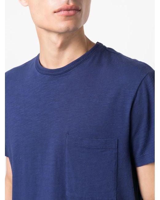 Orlebar Brown Blue Short-Sleeve Polo Shirt for men