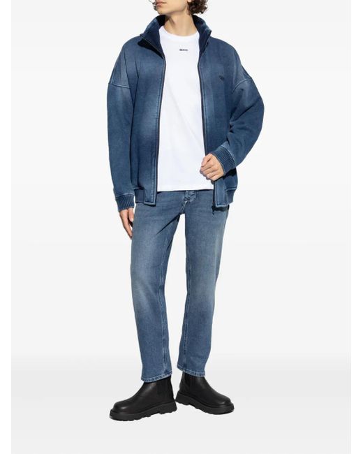 DIESEL Blue Batel-V1 Zip Jacket for men
