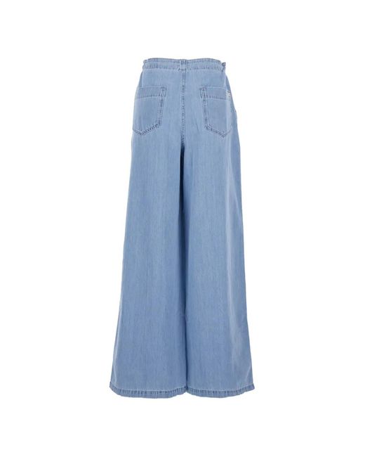 AG Jeans Blue Drawstring Jeans