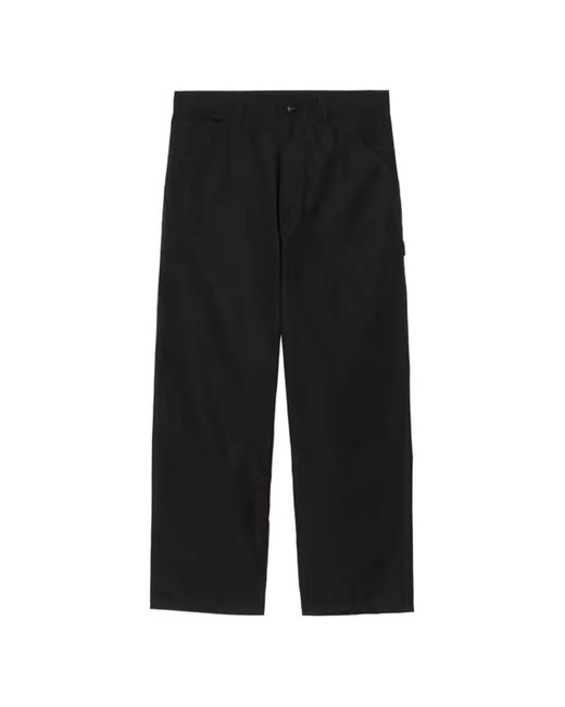 Carhartt Black Postal Single Knee Trousers for men