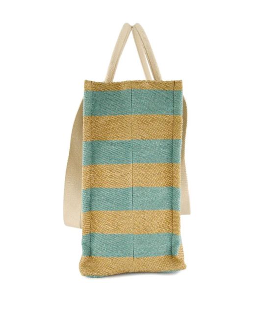 Marni Blue Striped Tote Bag for men