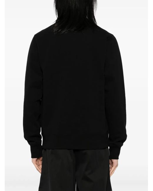 A Bathing Ape Black Faded-Printed Sweater for men