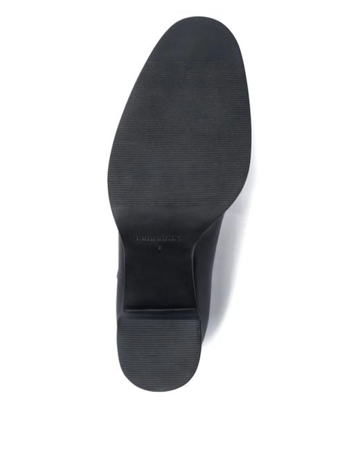 Bernardo Blue 95Mm T-Strap Block-Heel Pumps