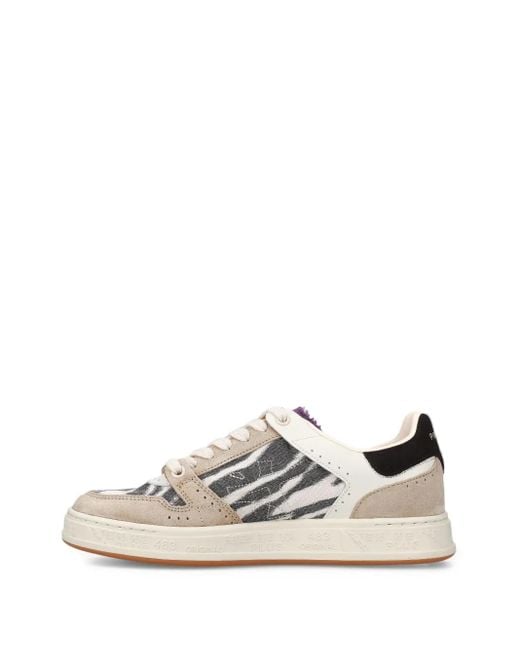 Premiata White Quinn Sneakers