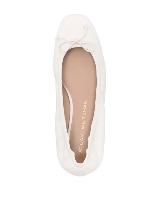 Stuart Weitzman Natural Bria Ballet Flat