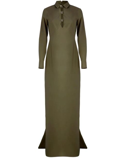 MISCI Green Helena Maxikleid