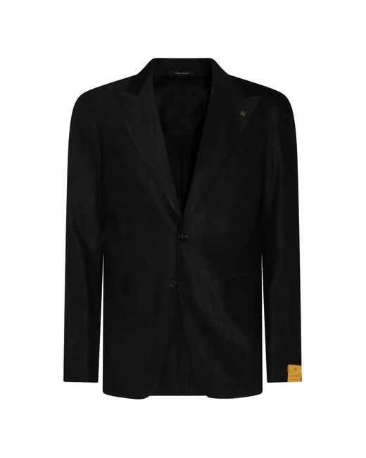 Blazer À Lien De Resserrage À La Taille Tagliatore pour homme en coloris Black