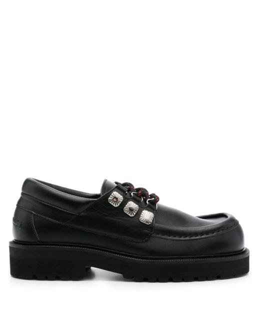 Zapatos derby AJ1391 Toga Virilis de hombre de color Black
