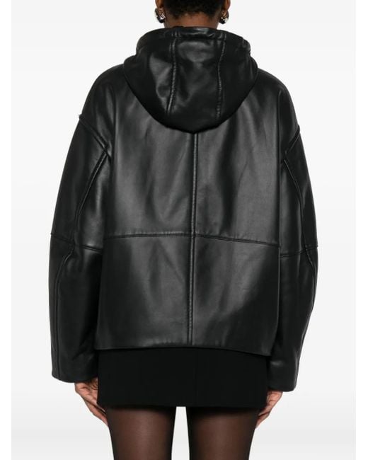 Sportmax フーデッド ジップジャケット Black