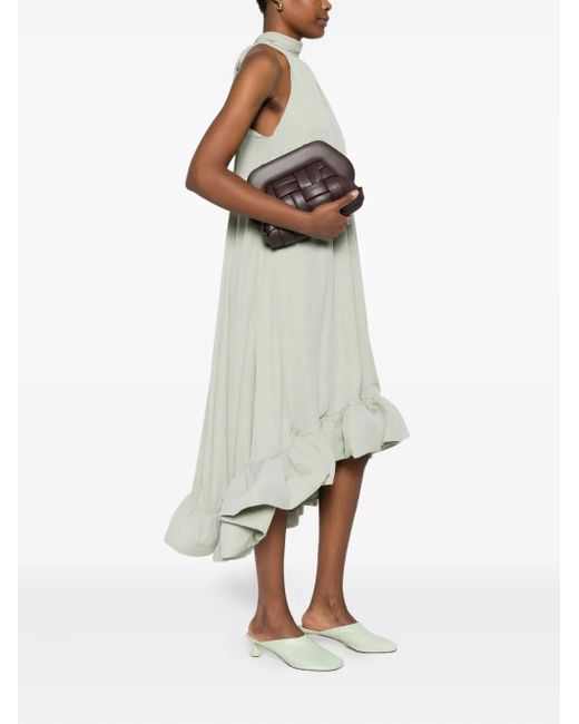 THEMOIRÈ Brown Flap Satchel