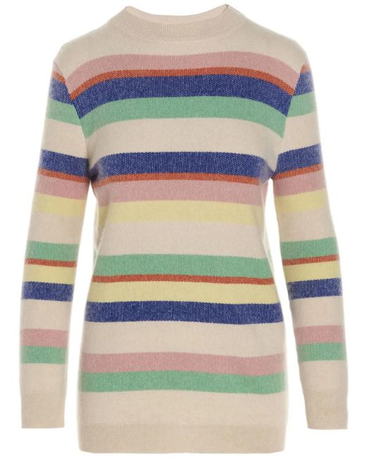 MIXIK Blue Striped Sweater