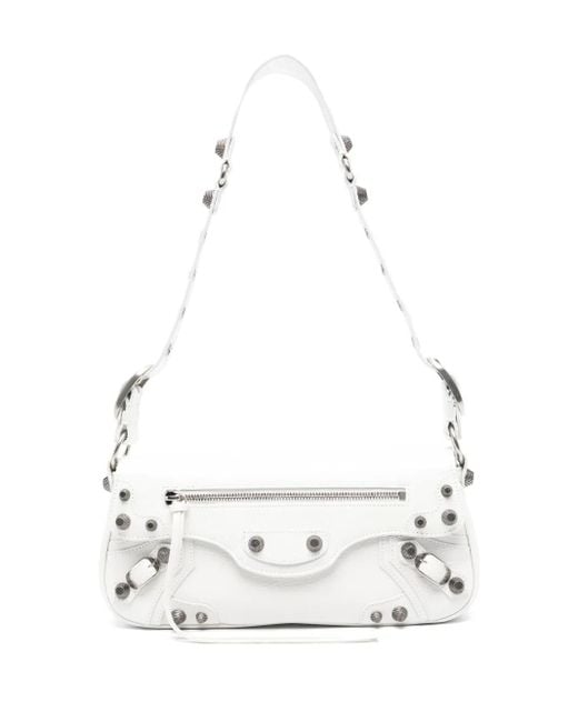 Balenciaga White Small Le Cagole Sling Shoulder Bag
