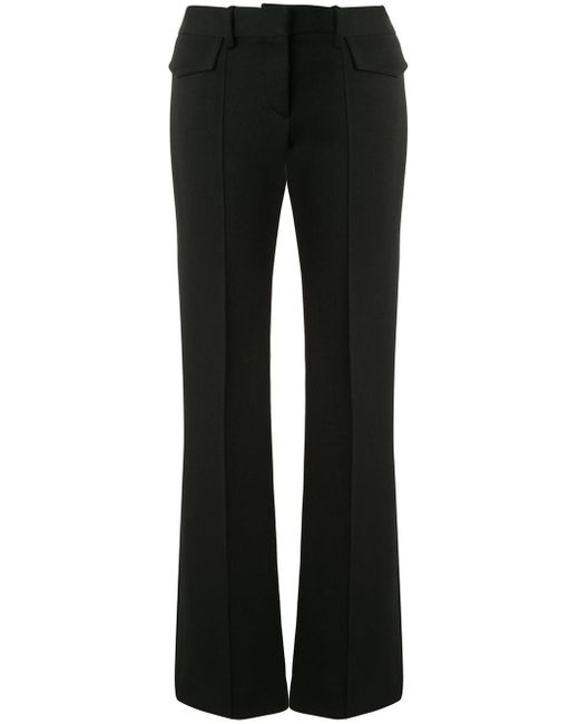 Dion Lee Black Low Rise Pocket Trousers