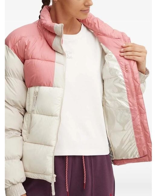 Columbia Red Pike Lake Ii Colour-Block Puffer Jacket