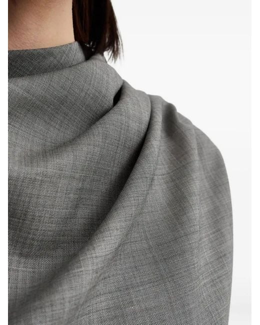 Loulou de Saison Gray Lyra Blouse
